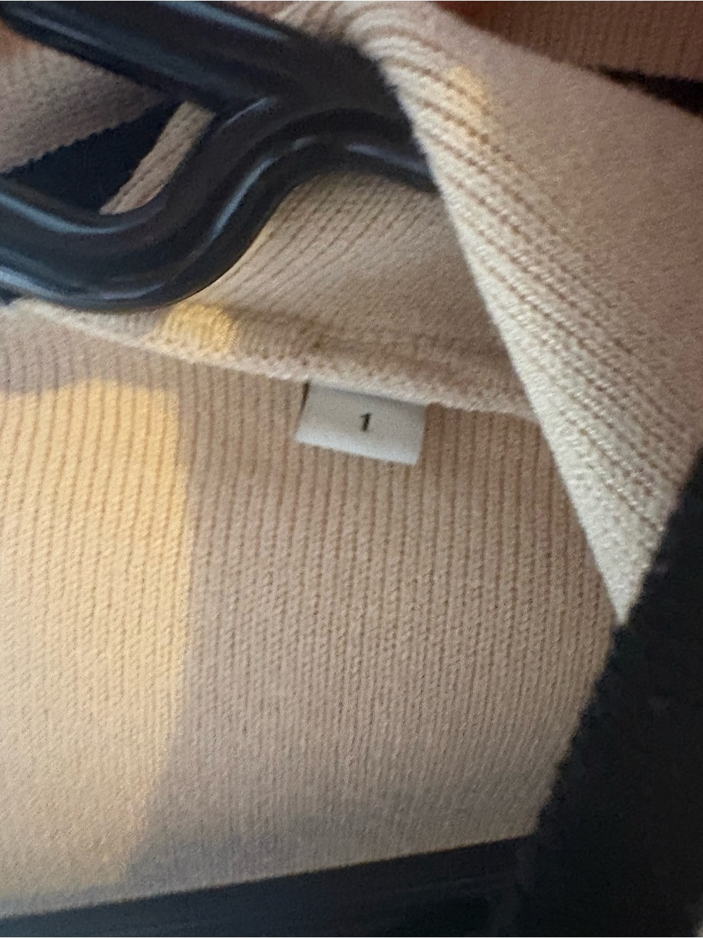 {EUC} Sandro Cream Cardigan with Black Lettering and Anchor Motif Small (1) - Picture 6 of 8